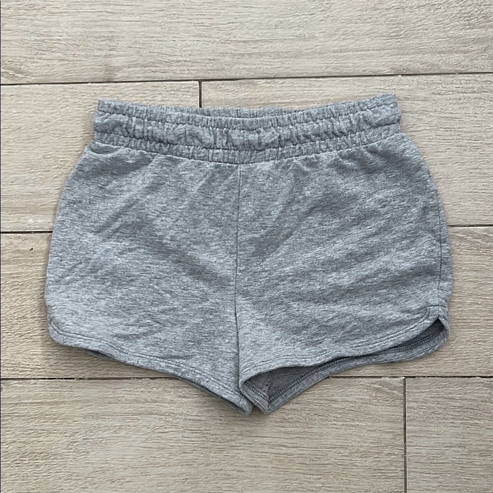 Cat & Jack Girls Gray Relaxed Fit Athletic Shorts for Casual Comfort
